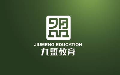 九盟教育品牌logo設計