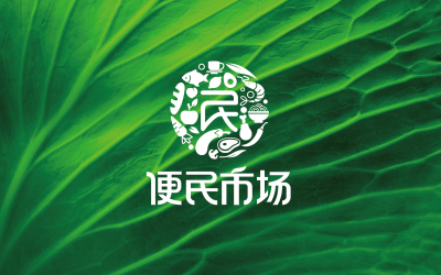 吉林便民市場logo設計