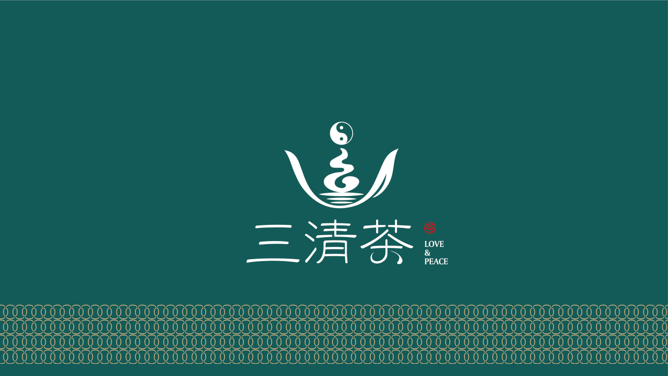 三清茶&茶文化logo设计图1