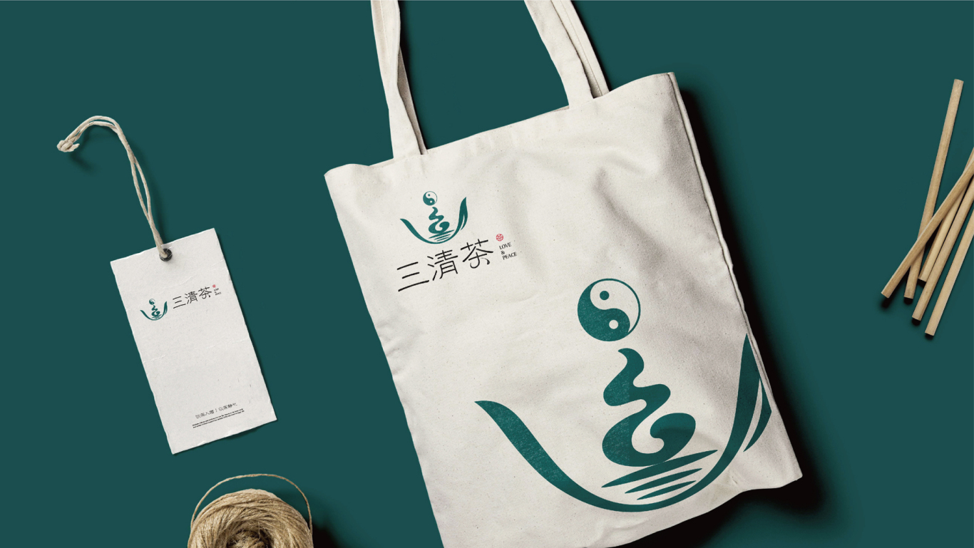 三清茶&茶文化logo设计图8