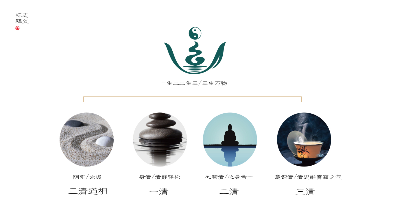 三清茶&茶文化logo设计图4