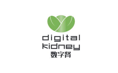 數字腎DIGITAL KIDNEY醫療logo設計