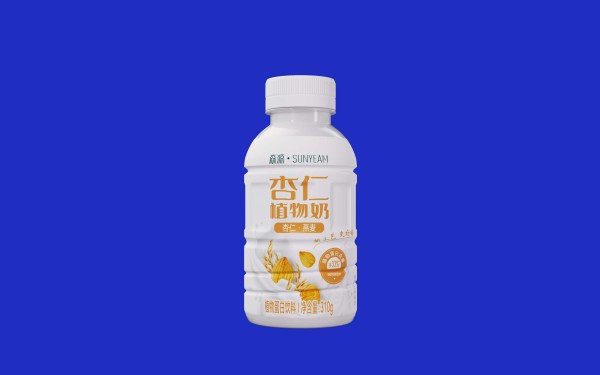 森源——杏仁植物奶瓶型包装设计