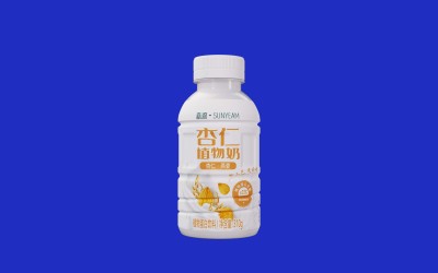 森源——杏仁植物奶瓶型包装设计