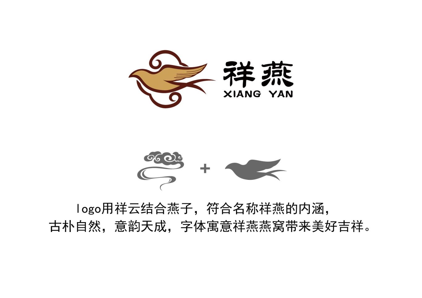 祥燕燕窝logo设计图2