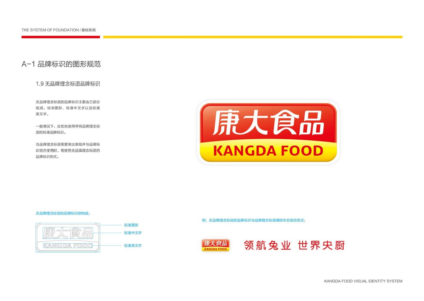 上市公司-康大食品品牌logo及VI设计图9