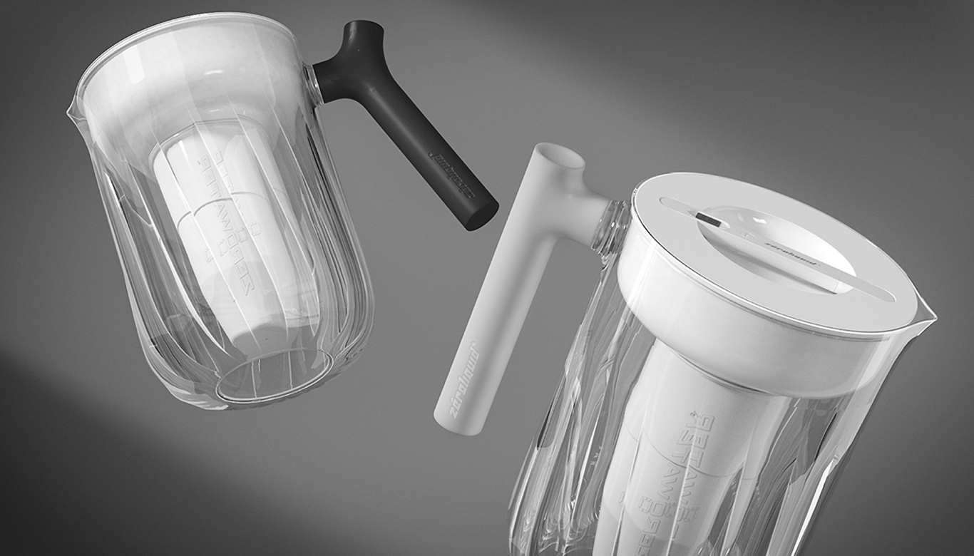 ZEROliquid净水壶产品包装设计图0