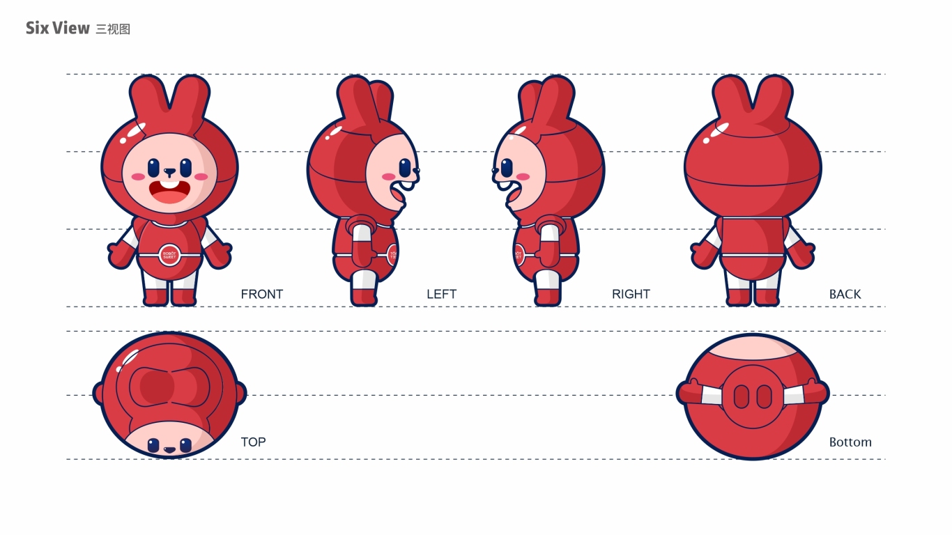 ROBOT SWEET机器人开发 吉祥物形象设计图2