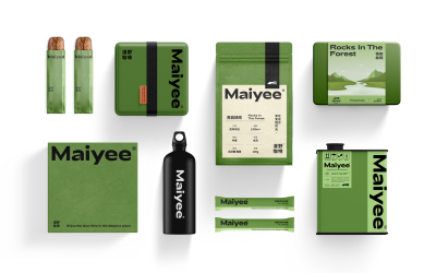 Maiyee露營咖啡品牌設計