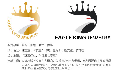 “英皇”珠宝logo设计