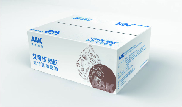 艾可佳 复合乳脂奶油 for 秋季烘焙展 纸箱设计图1