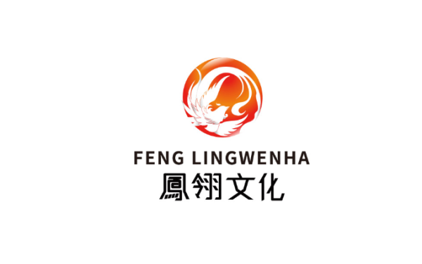 凤翎文化传logo提案