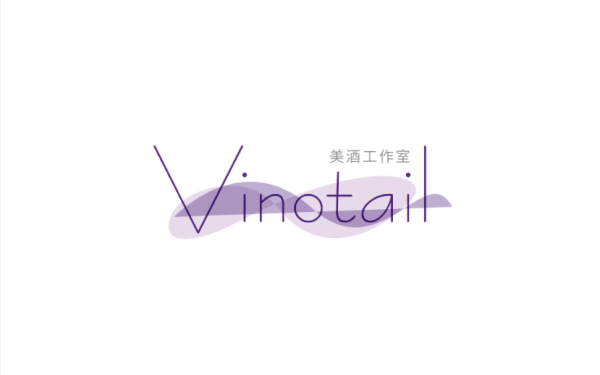 Vinotail紅酒工作室logo提案