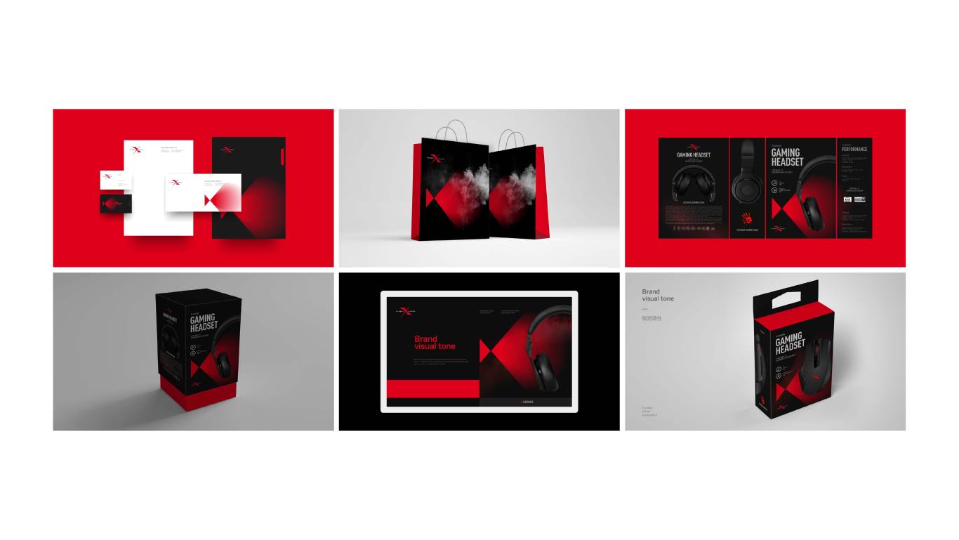 血手幽灵X SERIES高端产品系列视觉形象设计、包装设计图3