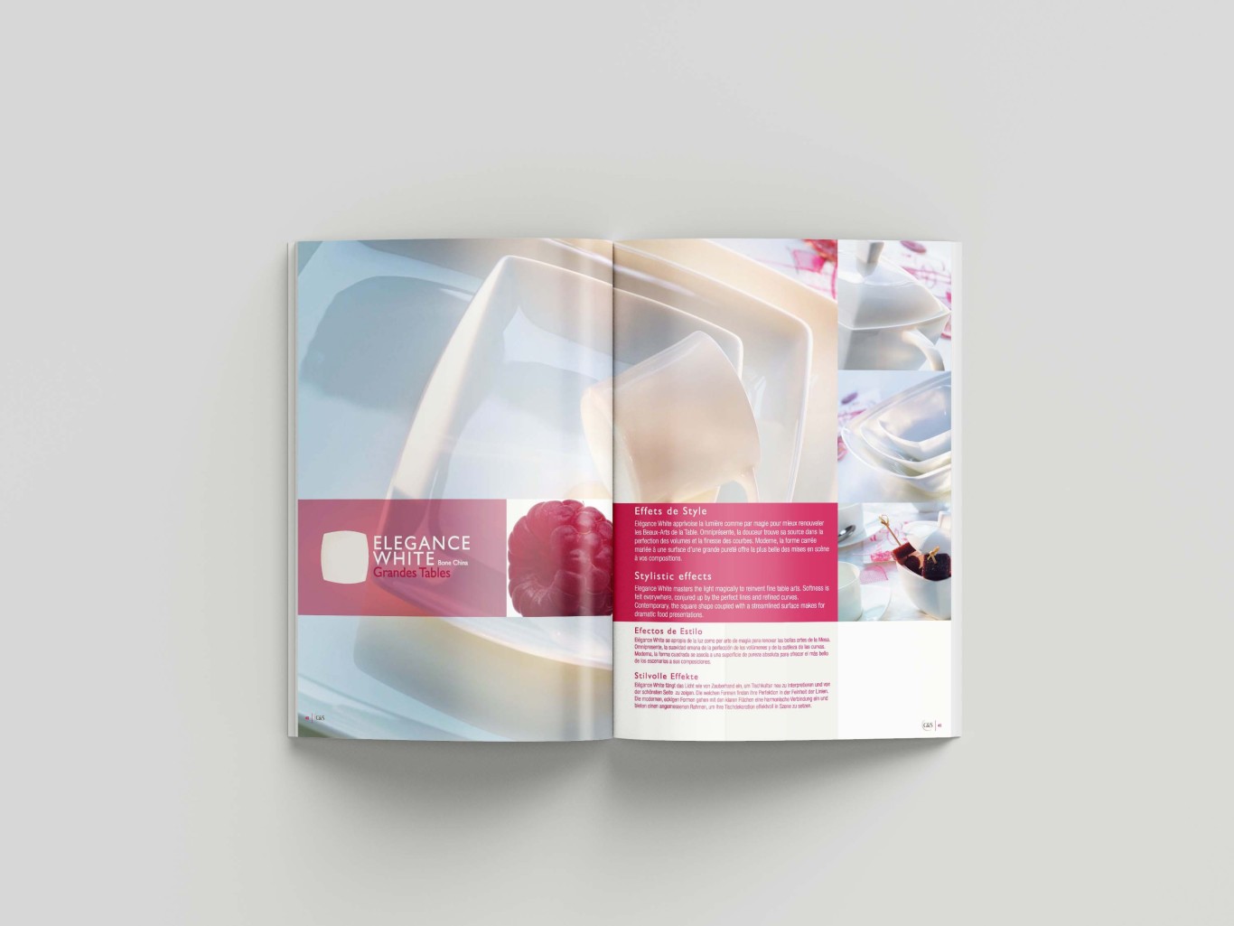 国际玻璃器皿品牌 产品宣传册设计图9
