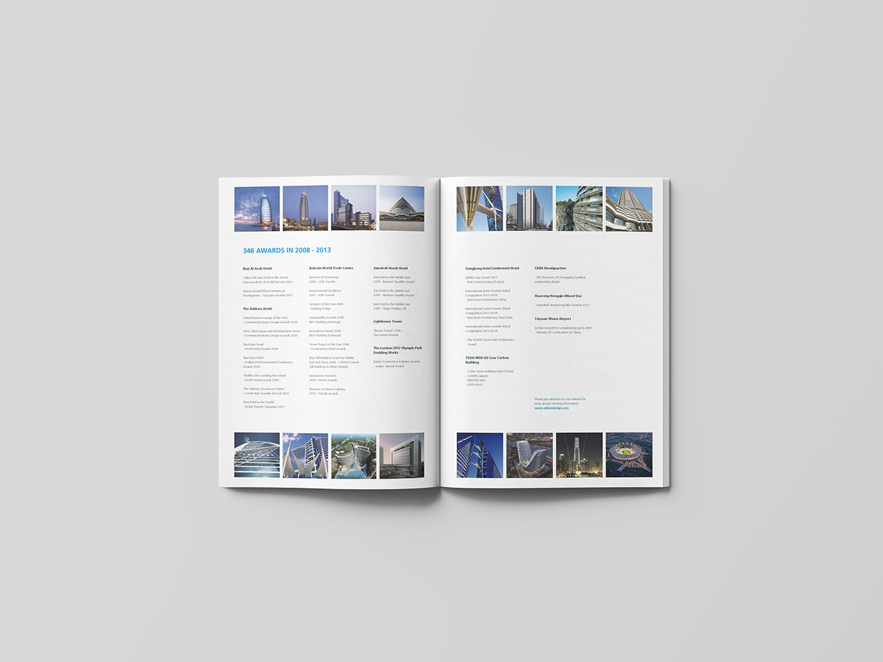 国际建筑品牌 项目宣传册设计图4