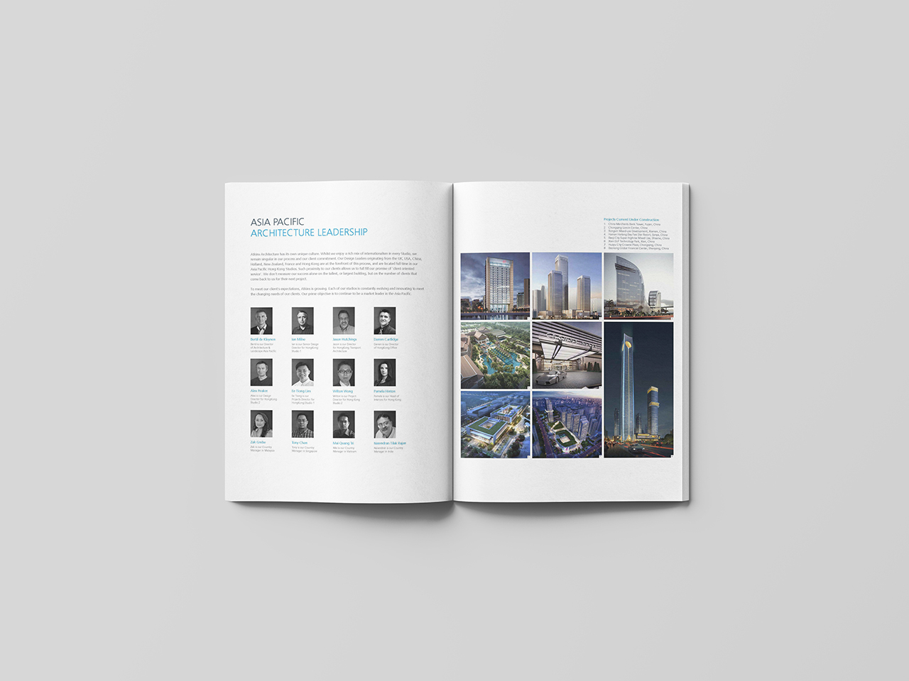 国际建筑品牌 项目宣传册设计图3