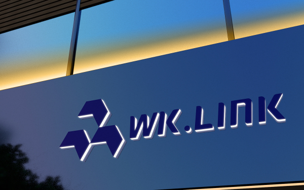 WKlink跨境电商公司LOGO设计