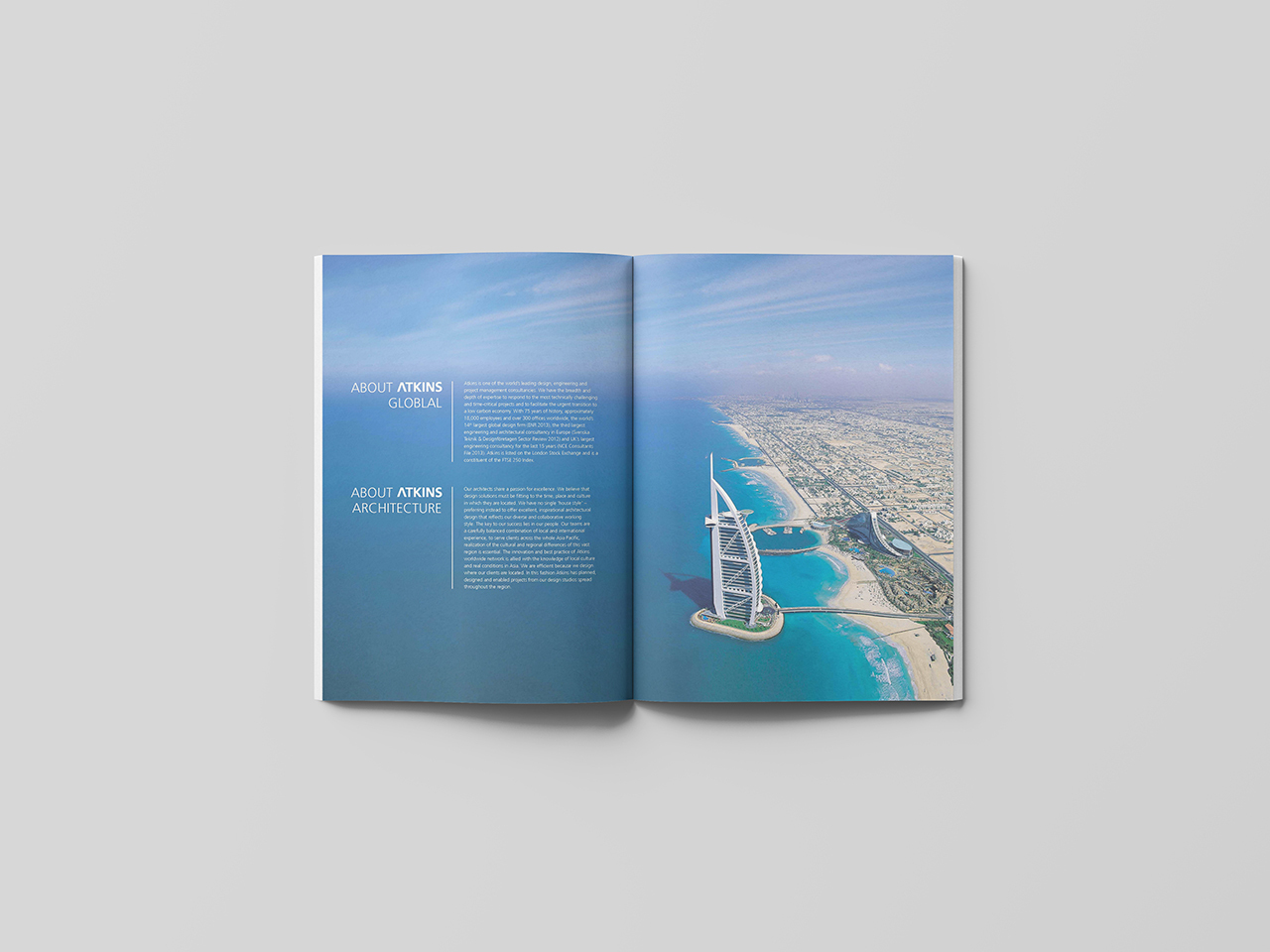 国际建筑品牌 项目宣传册设计图1