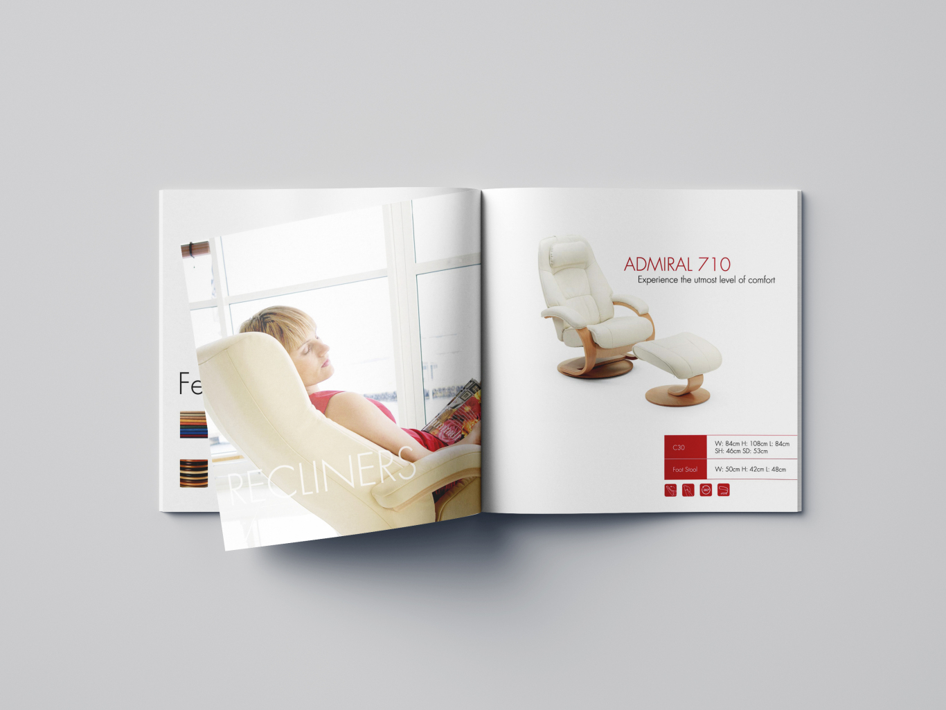 国际床垫品牌 产品宣传册设计图3