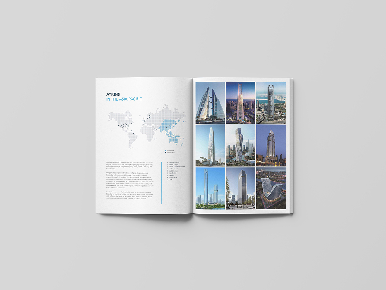 国际建筑品牌 项目宣传册设计图2