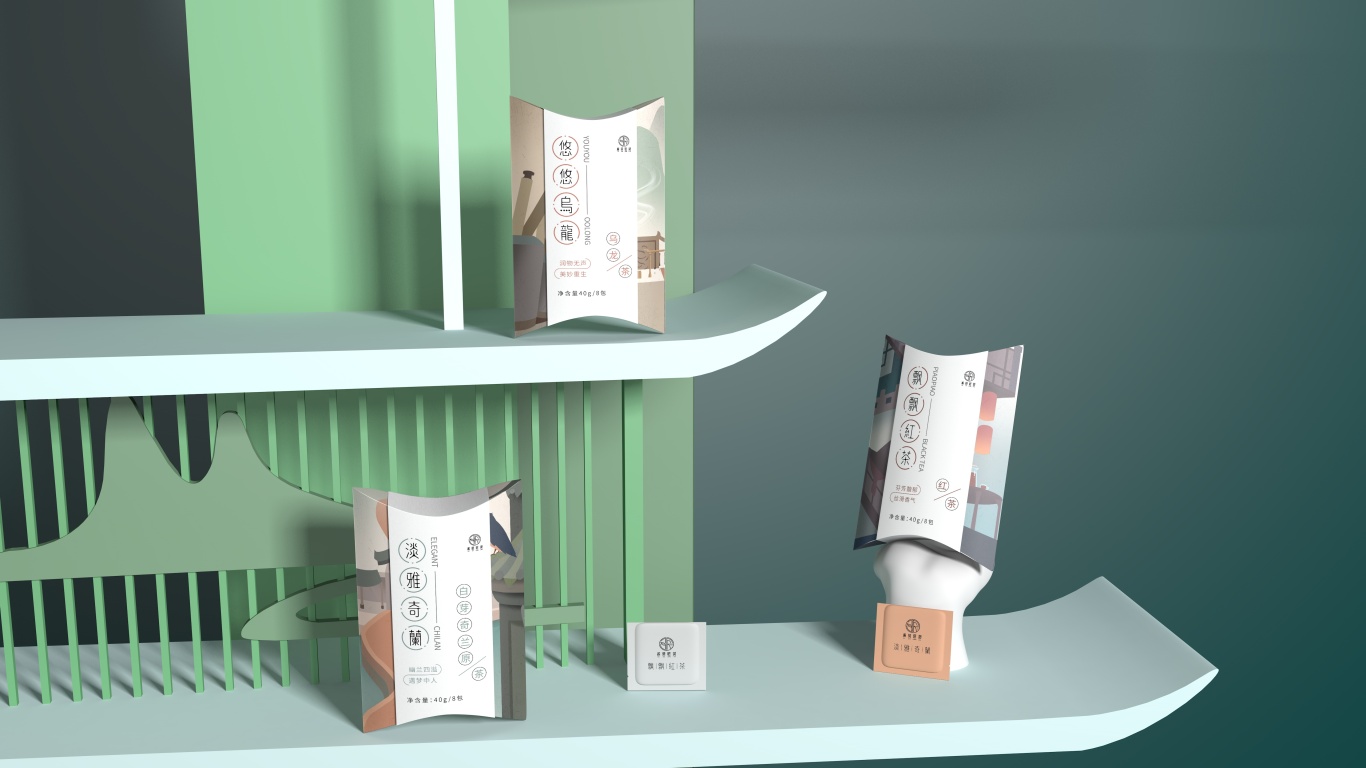 派茶匠灵 茶叶品牌系列包装设计图2