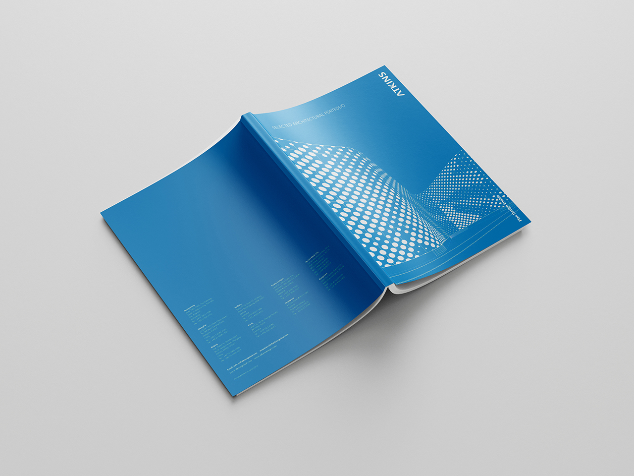 国际建筑品牌 项目宣传册设计图0