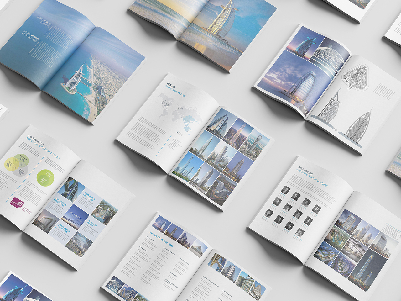 国际建筑品牌 项目宣传册设计图11