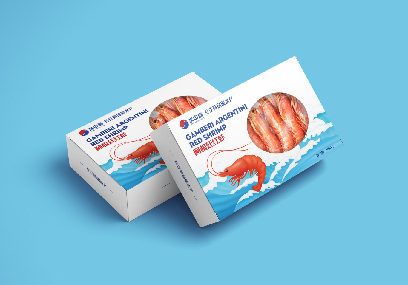 《鱼.虾.蟹》——海产品包装设计图3