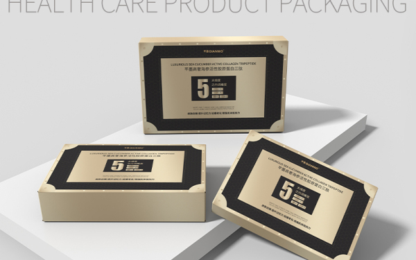 保健品膠原蛋白禮盒包裝設計
