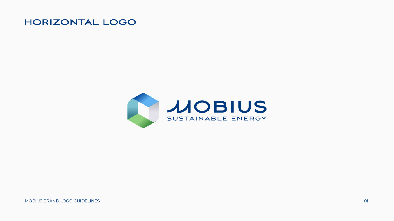 Mobius可再生能源Logo設計圖1