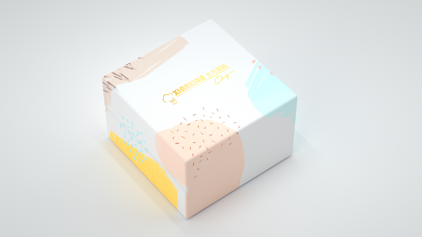 高端、精美的蛋糕盒包装设计中标图3