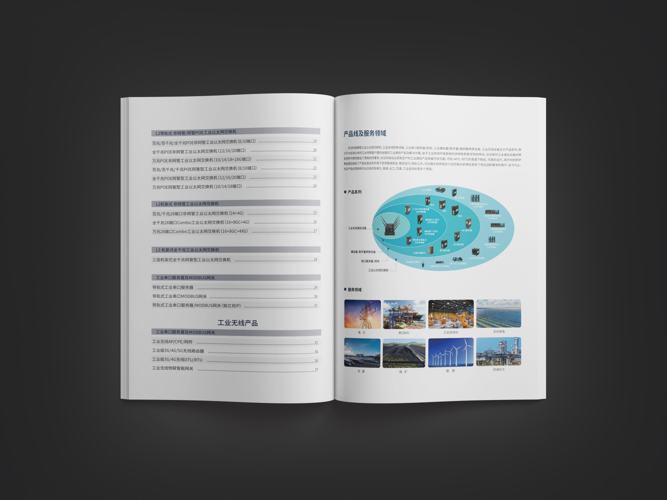 讯记工业科技产品画册设计图1