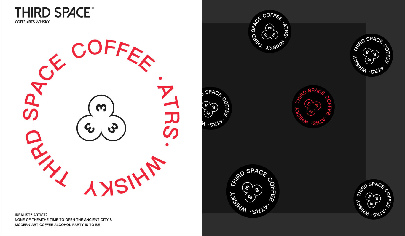 THIRD SPACE咖啡艺术空间店品牌设计图20