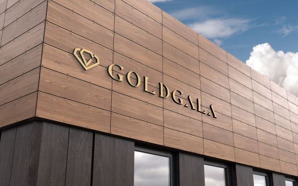 GOLDGALA珠寶logo設計