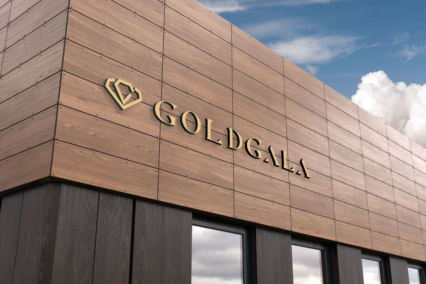 GOLDGALA珠宝logo设计图0