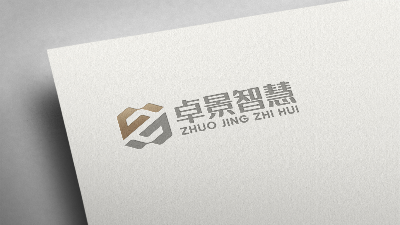 图形标-雅金色，以2个字母图形化设计-科技类logo设计中标图4