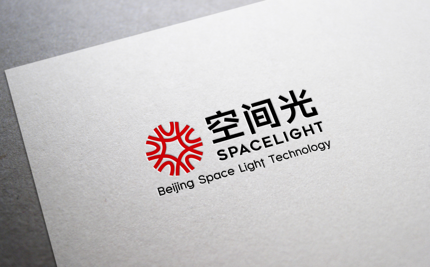 空間光logo設計圖1