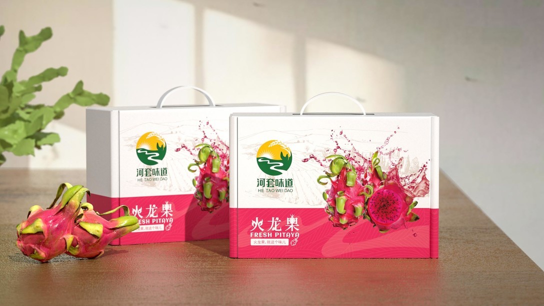 火龙果水果食品包装包装设计案例图3