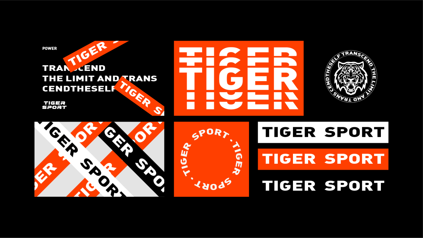 老虎运动品牌设计图6