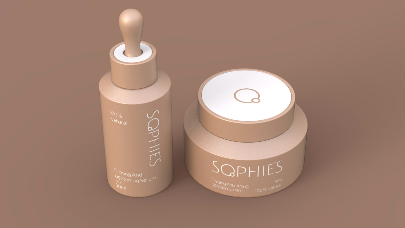sophie's™护肤品LOGO及包装设计图13