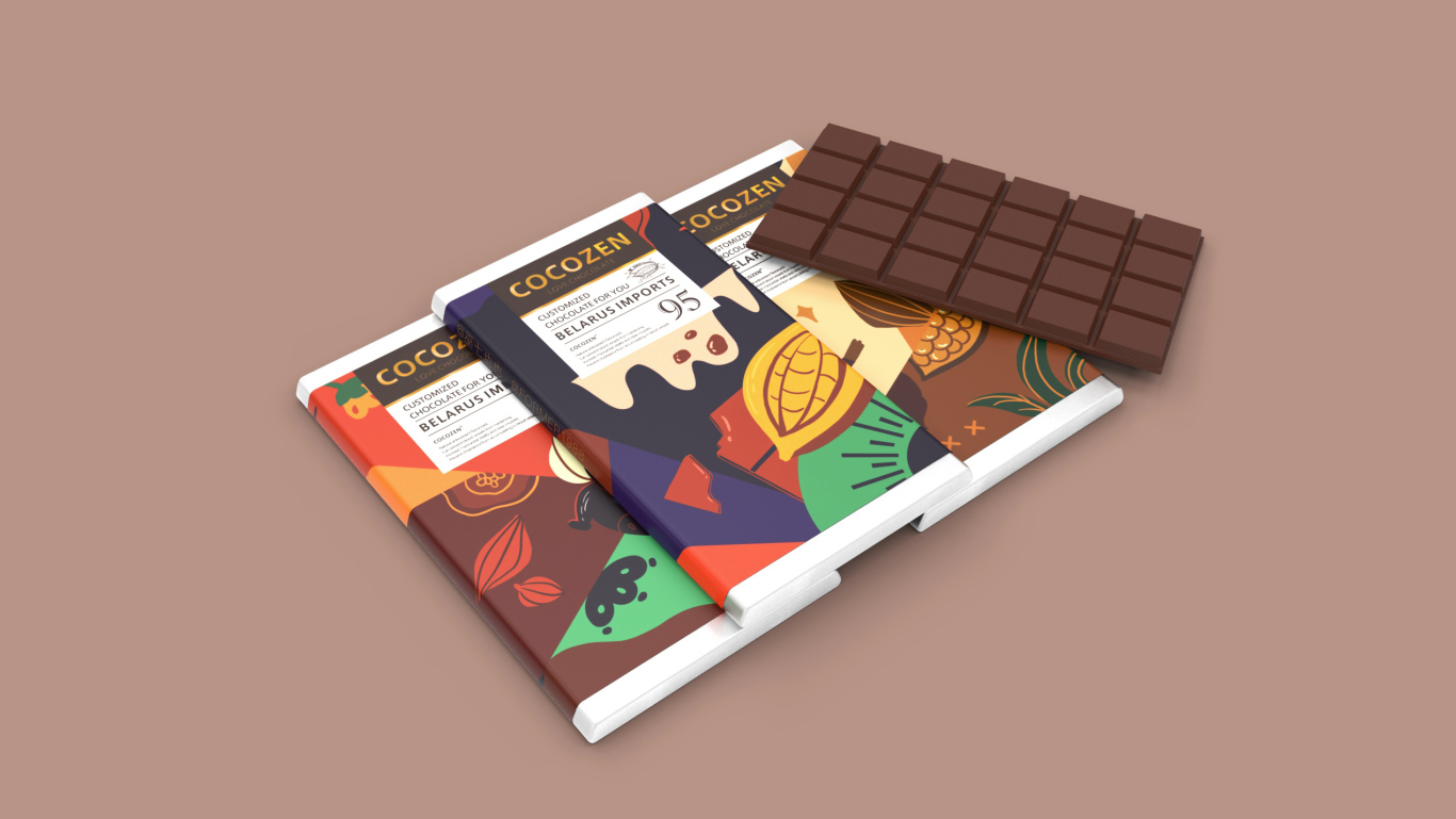 COCOZEN | 巧克力包装设计图8