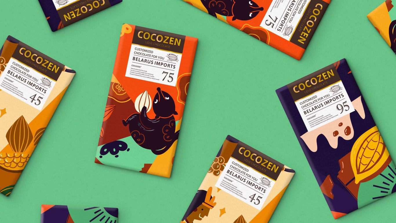 COCOZEN | 巧克力包裝設計圖19