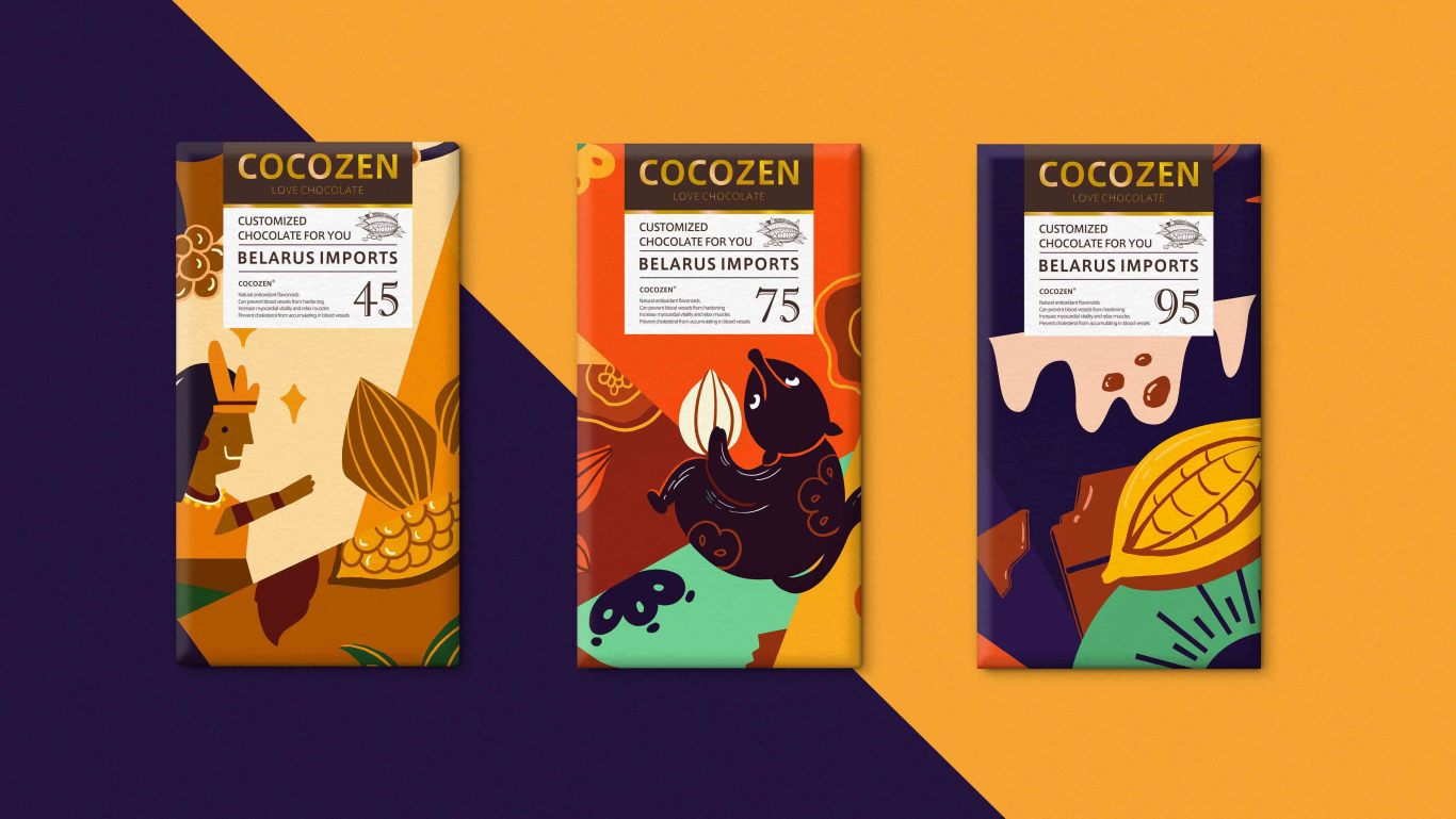 COCOZEN | 巧克力包装设计图17