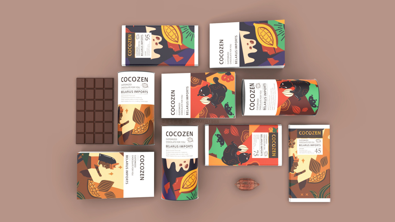 COCOZEN | 巧克力包裝設計圖16