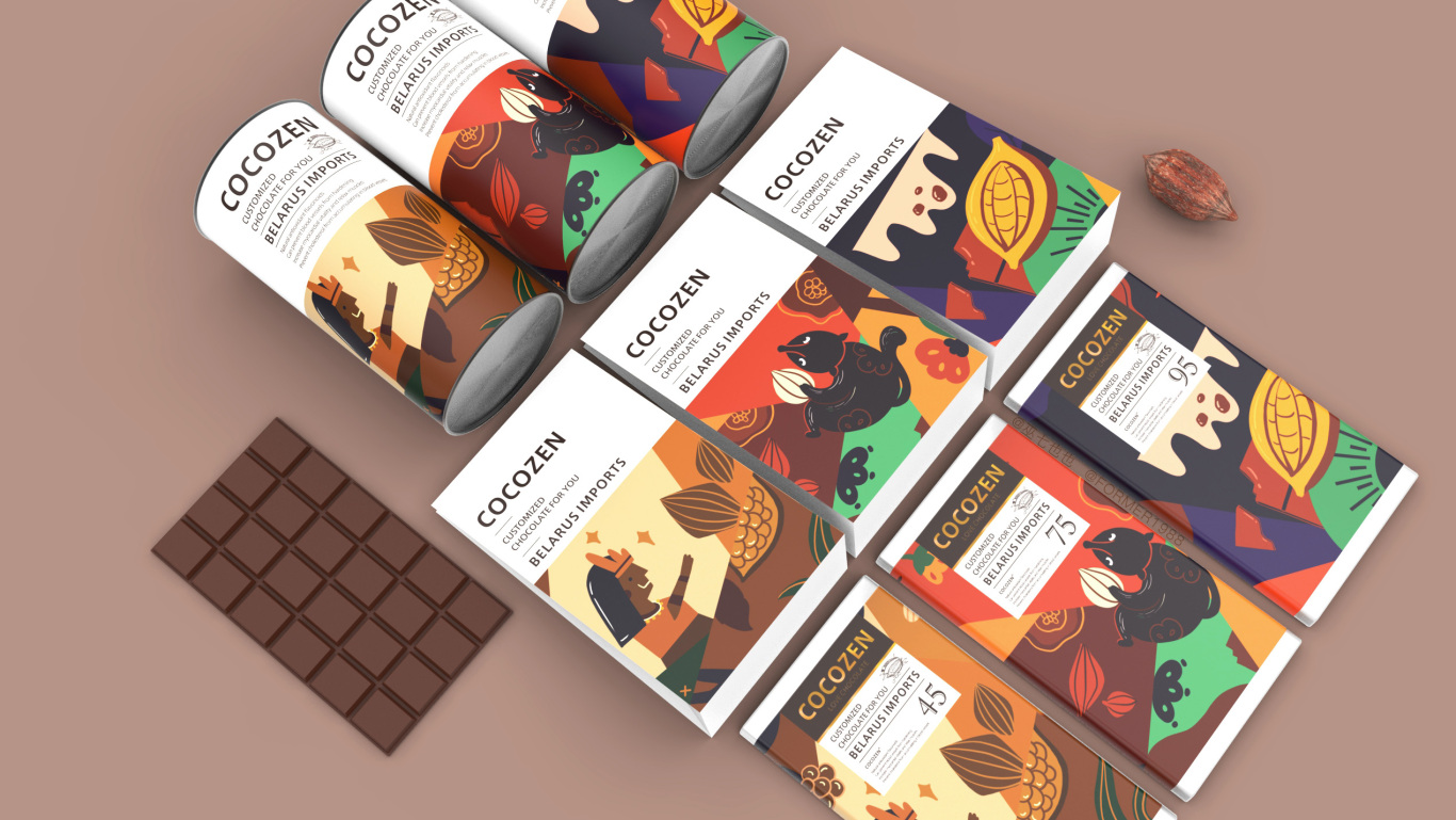 COCOZEN | 巧克力包裝設計圖15