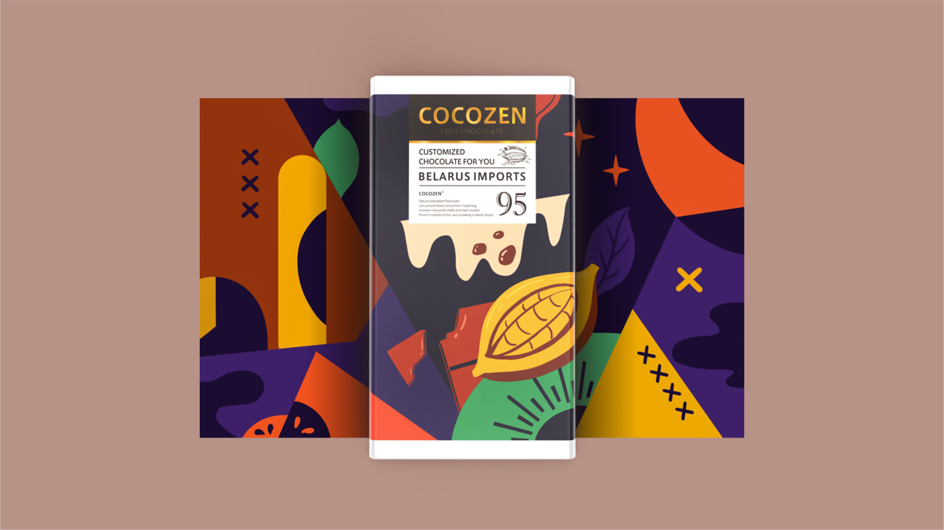 COCOZEN | 巧克力包裝設計圖4