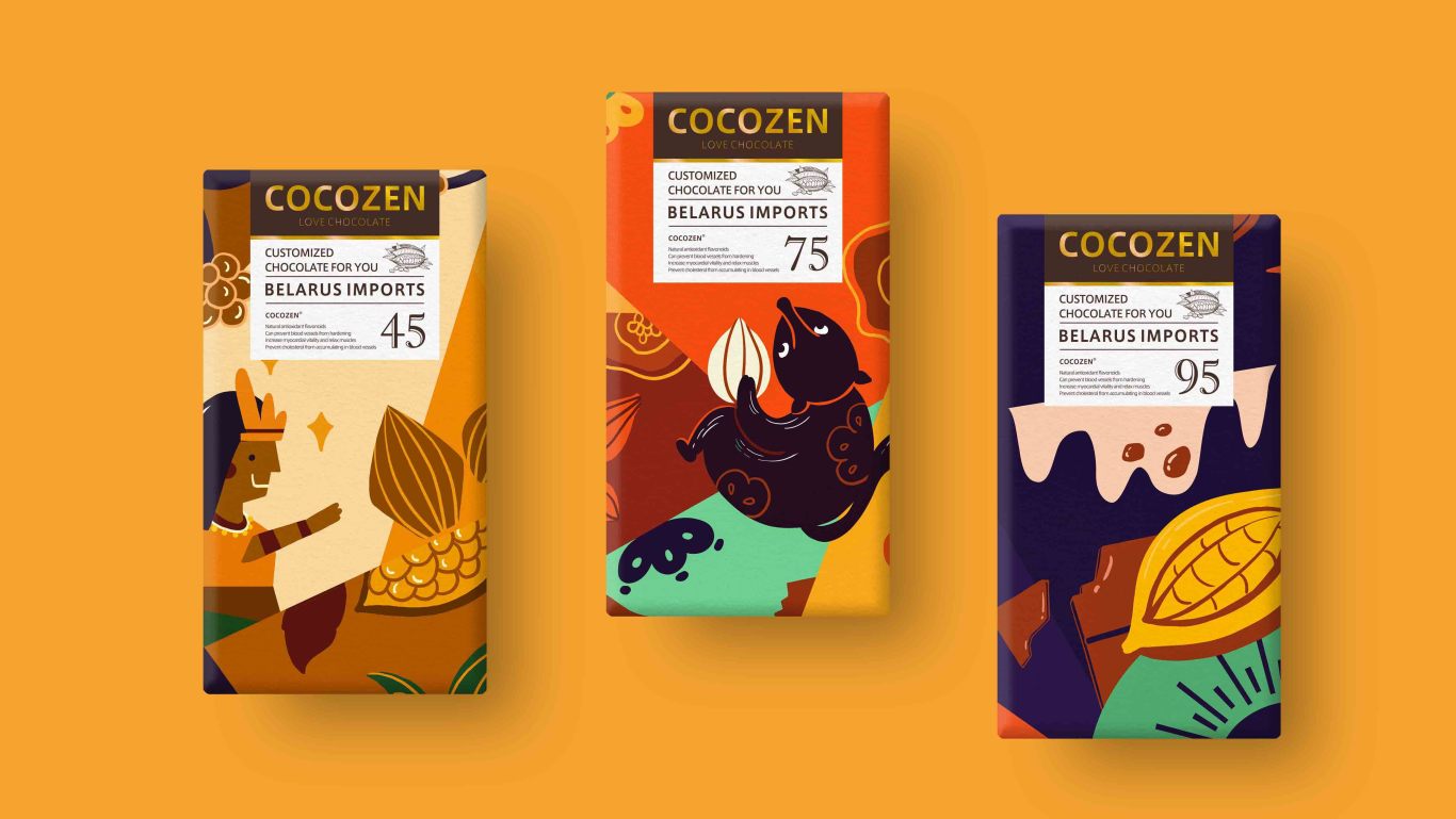 COCOZEN | 巧克力包裝設計圖18