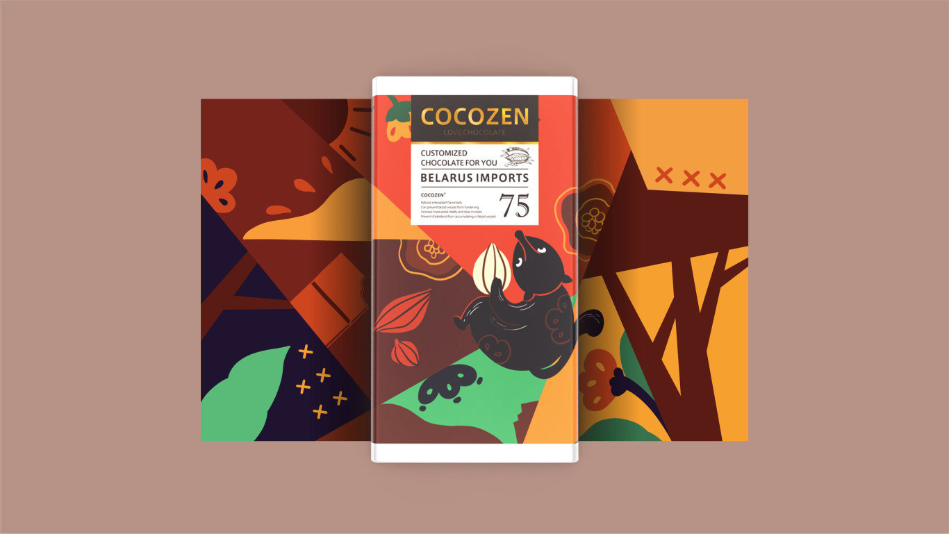COCOZEN | 巧克力包裝設計圖3