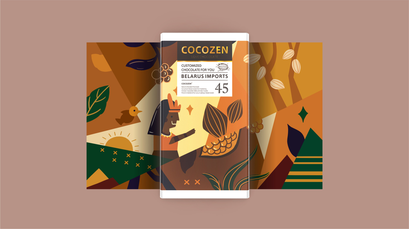 COCOZEN | 巧克力包裝設計圖2
